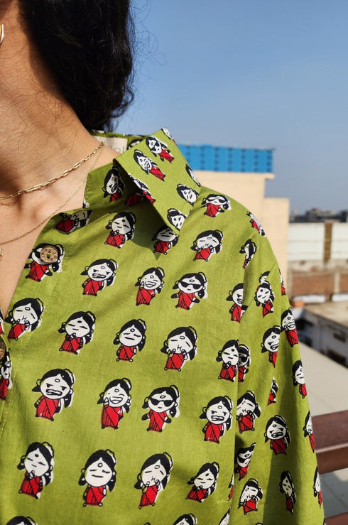 Moody Aunty Twinning Shirt (Women & Men)